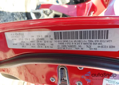 2017 Ram 1500 Lone Star Silver 4X2 5'7 Box from USA, damaged, VIN 1C6RR6LTXHS825251